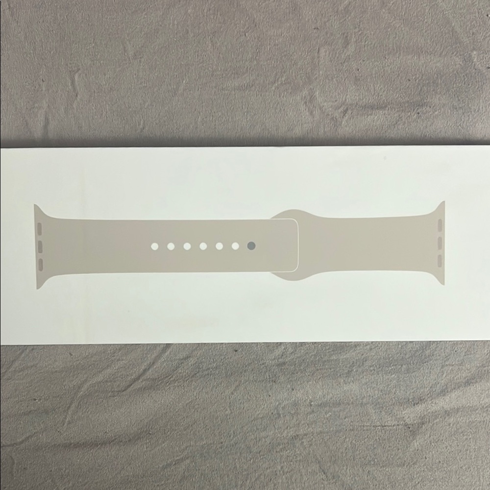 Apple Watch Sport Band - Starlight
